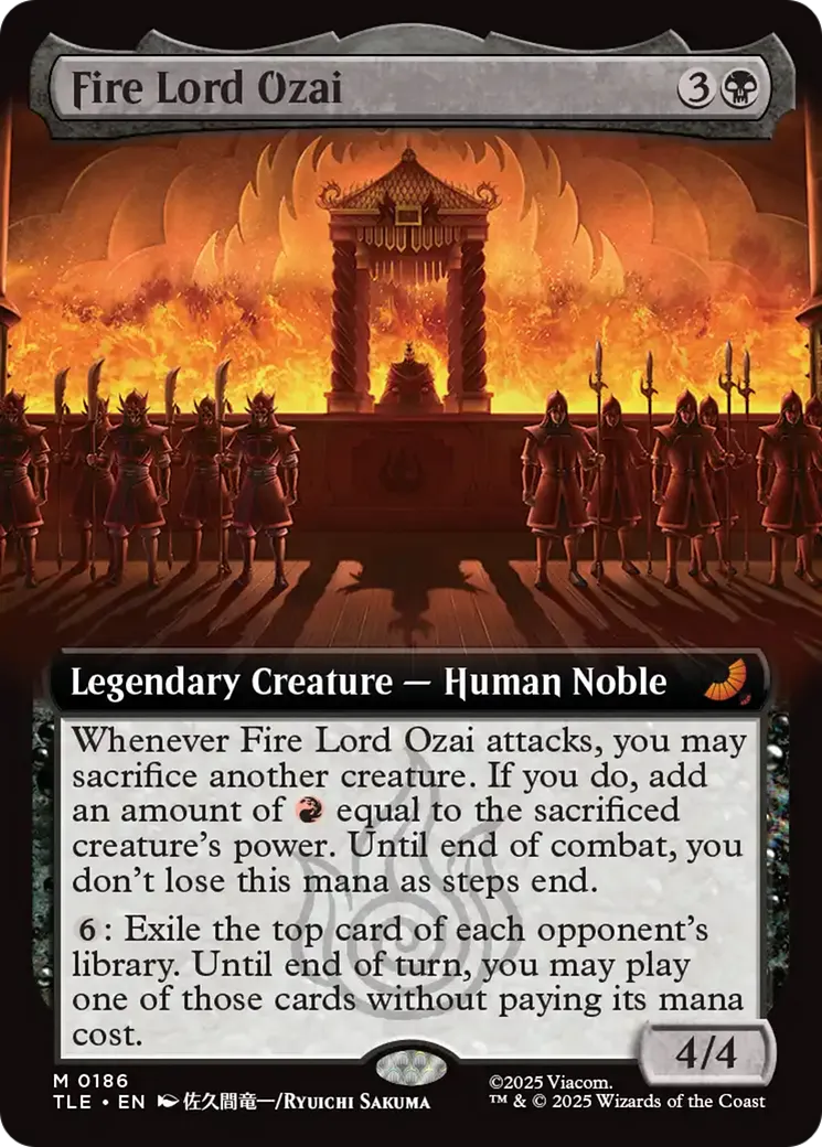 Fire Lord Ozai — Avatar: The Last Airbender Eternal — Magic: The Gathering