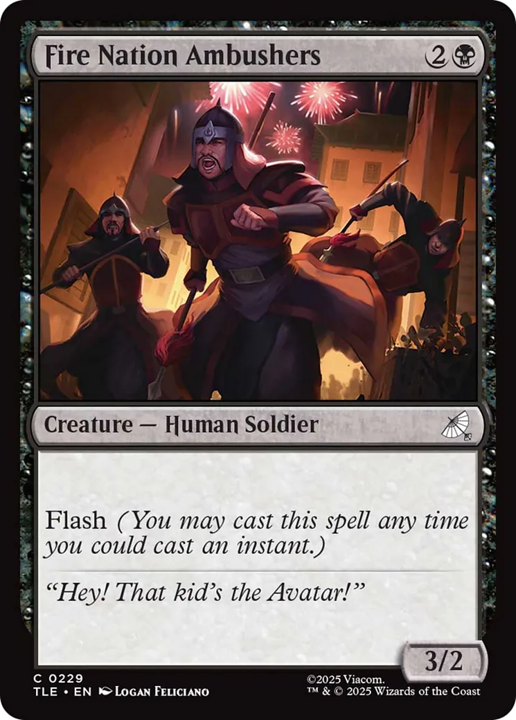 Fire Nation Ambushers — Avatar: The Last Airbender Eternal — Magic: The Gathering
