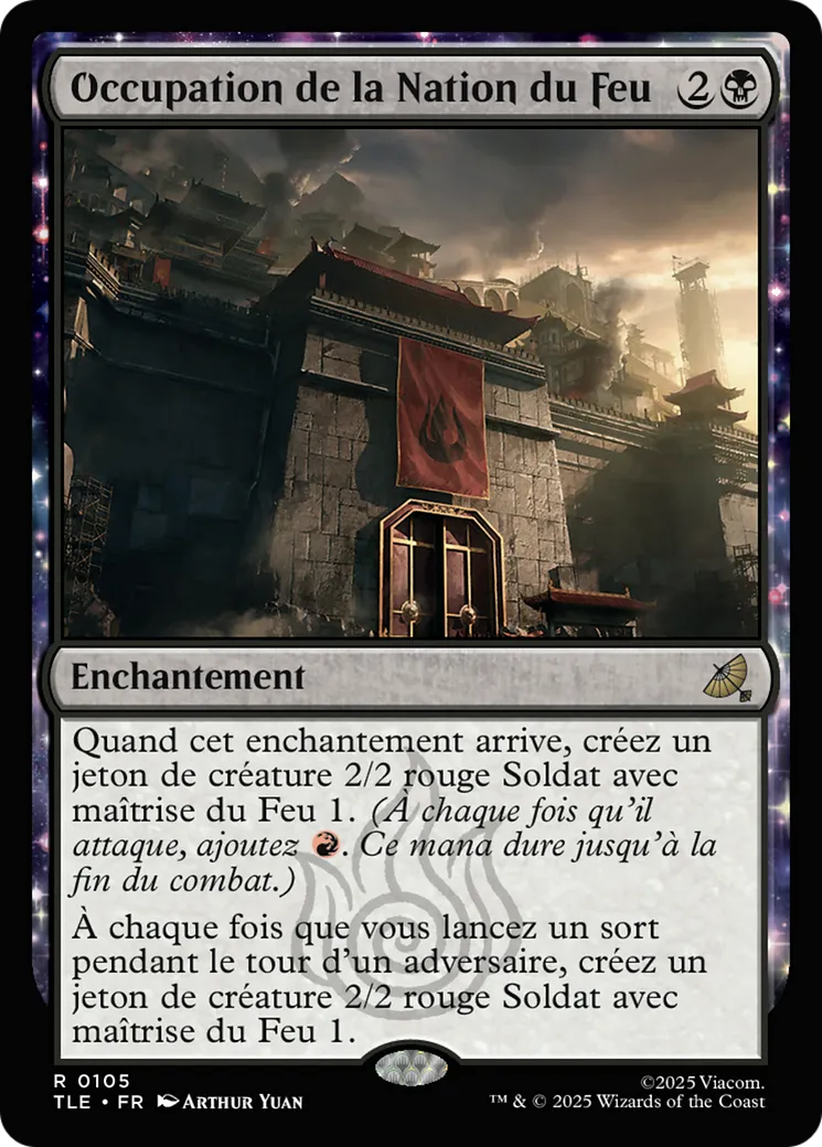 Occupation de la Nation du Feu — Avatar: The Last Airbender Eternal — Magic: The Gathering
