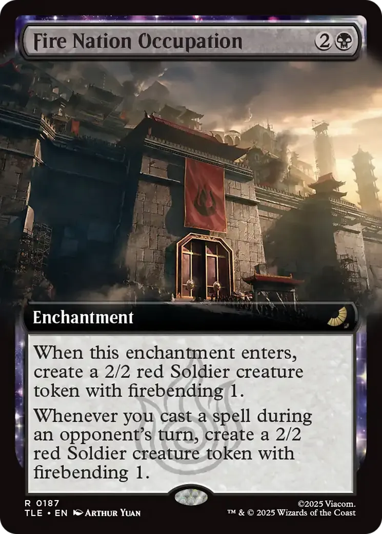 Fire Nation Occupation from Avatar: The Last Airbender Eternal - Magic: The Gathering