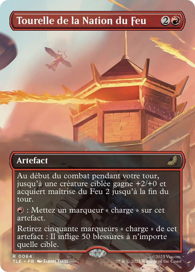 Tourelle de la Nation du Feu — Avatar: The Last Airbender Eternal — Magic: The Gathering