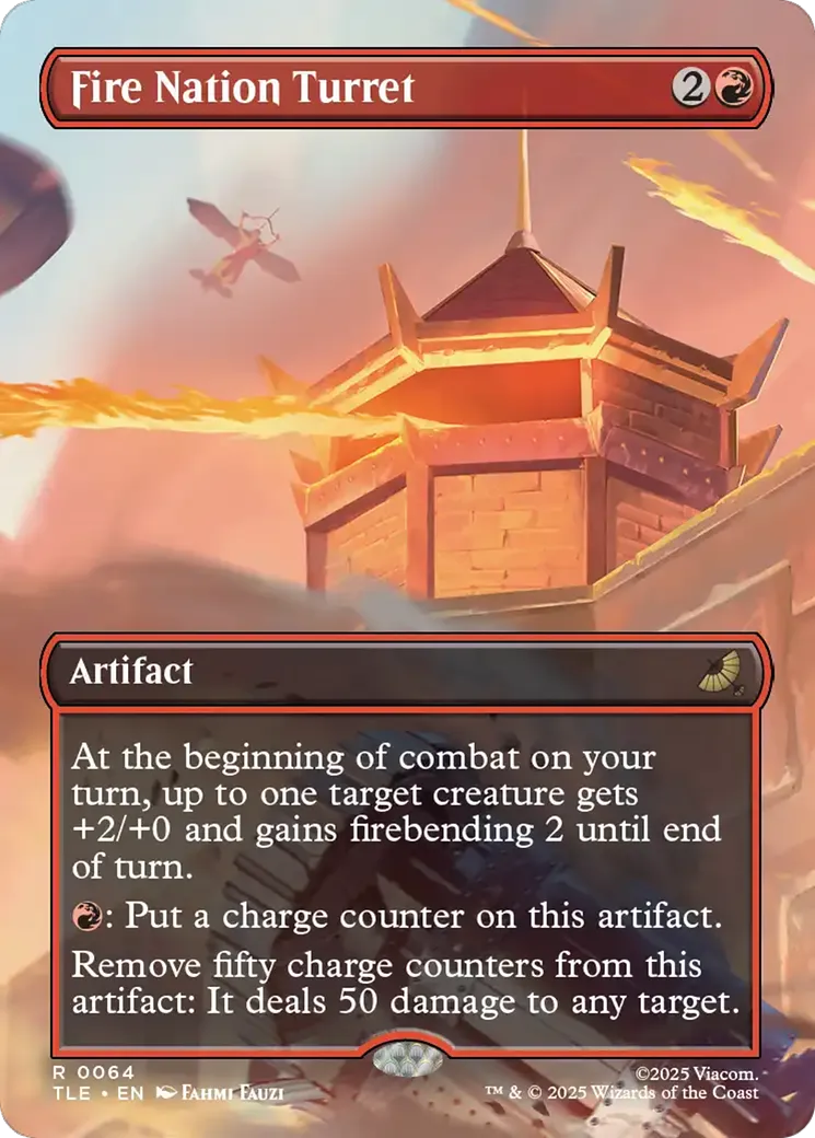 Tourelle de la Nation du Feu — Avatar: The Last Airbender Eternal — Magic: The Gathering