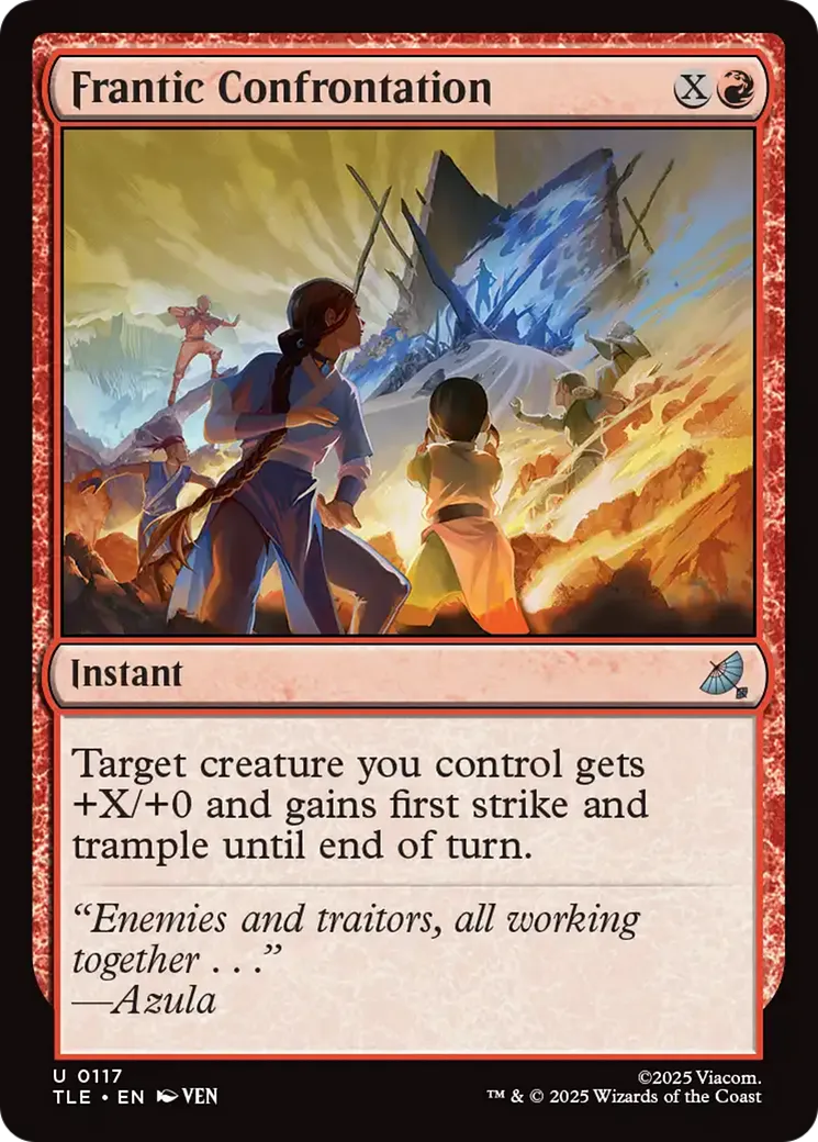 Confrontation frénétique — Avatar: The Last Airbender Eternal — Magic: The Gathering