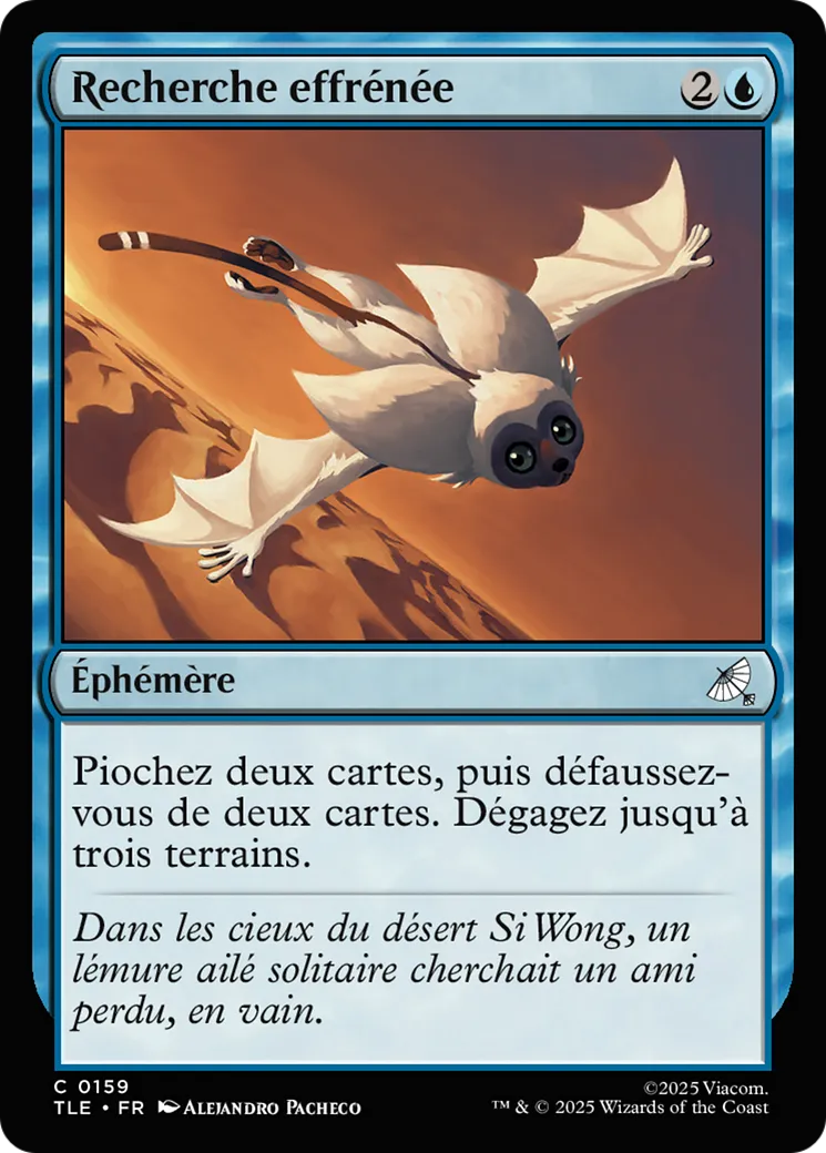 Recherche effrénée — Avatar: The Last Airbender Eternal — Magic: The Gathering