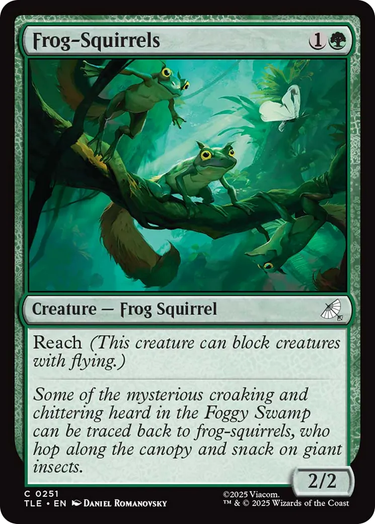 Frog-Squirrels — Avatar: The Last Airbender Eternal — Magic: The Gathering