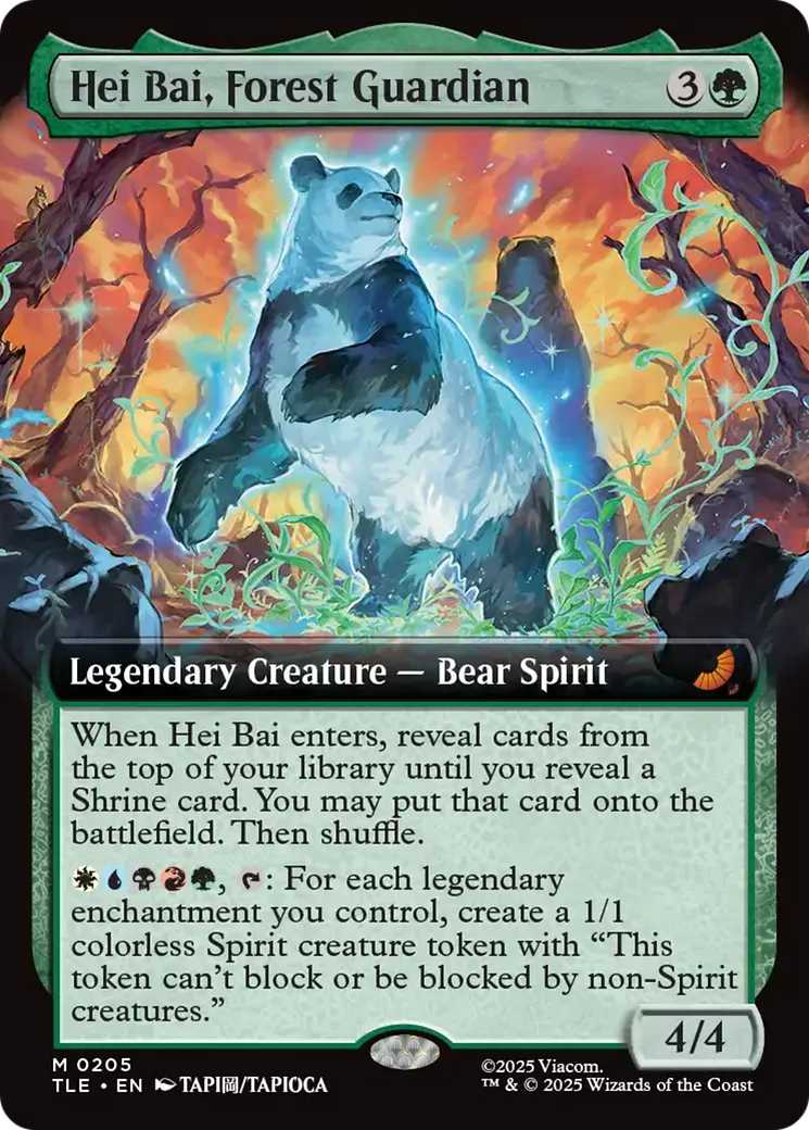 Hei Bai, Forest Guardian from Avatar: The Last Airbender Eternal - Magic: The Gathering