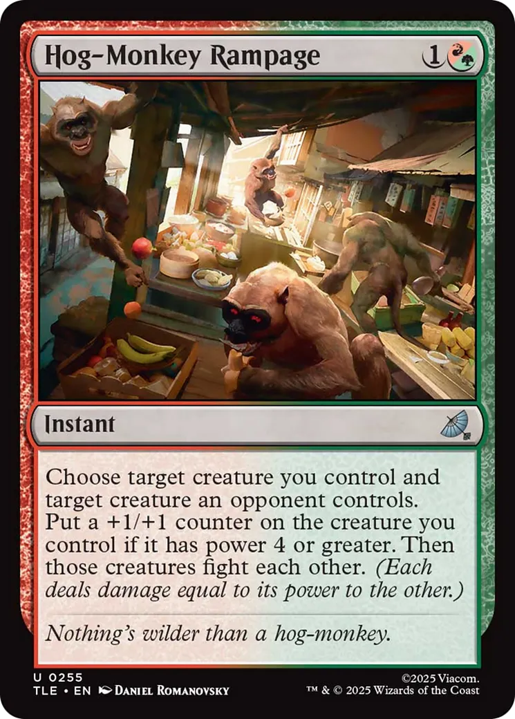 Sauvagerie du singe-cochon — Avatar: The Last Airbender Eternal — Magic: The Gathering