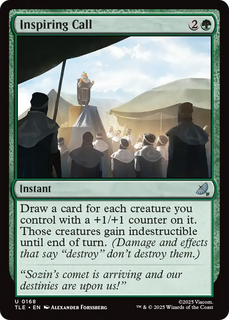 Inspiring Call — Avatar: The Last Airbender Eternal — Magic: The Gathering