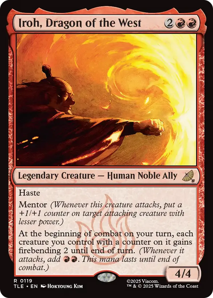 Iroh, Dragon of the West — Avatar: The Last Airbender Eternal — Magic: The Gathering