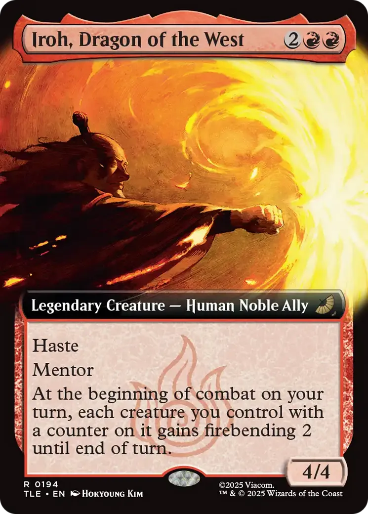 Iroh, Dragon de l'Ouest — Avatar: The Last Airbender Eternal — Magic: The Gathering