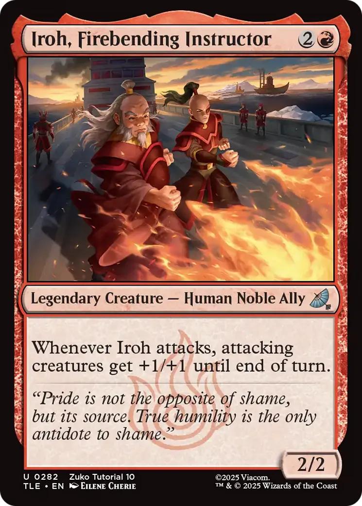 Iroh, Firebending Instructor — Avatar: The Last Airbender Eternal — Magic: The Gathering