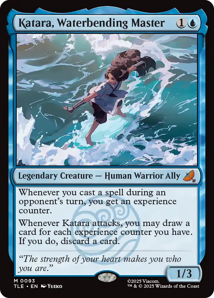 Katara, Waterbending Master — Avatar: The Last Airbender Eternal — Magic: The Gathering