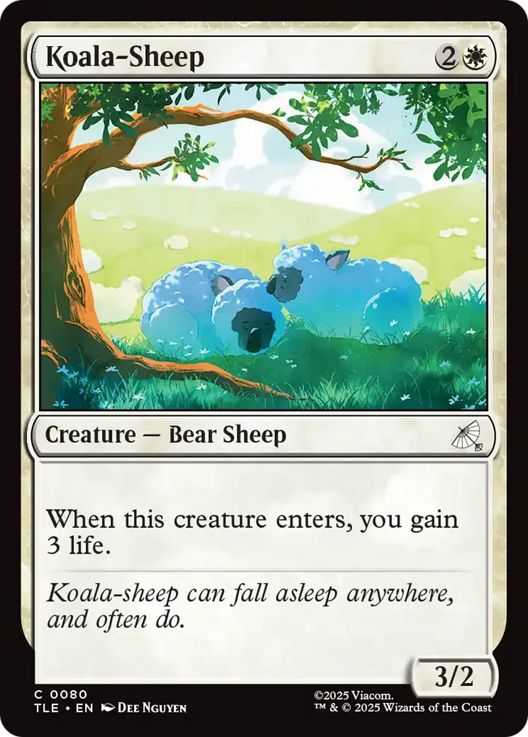 Koala-Sheep — Avatar: The Last Airbender Eternal — Magic: The Gathering