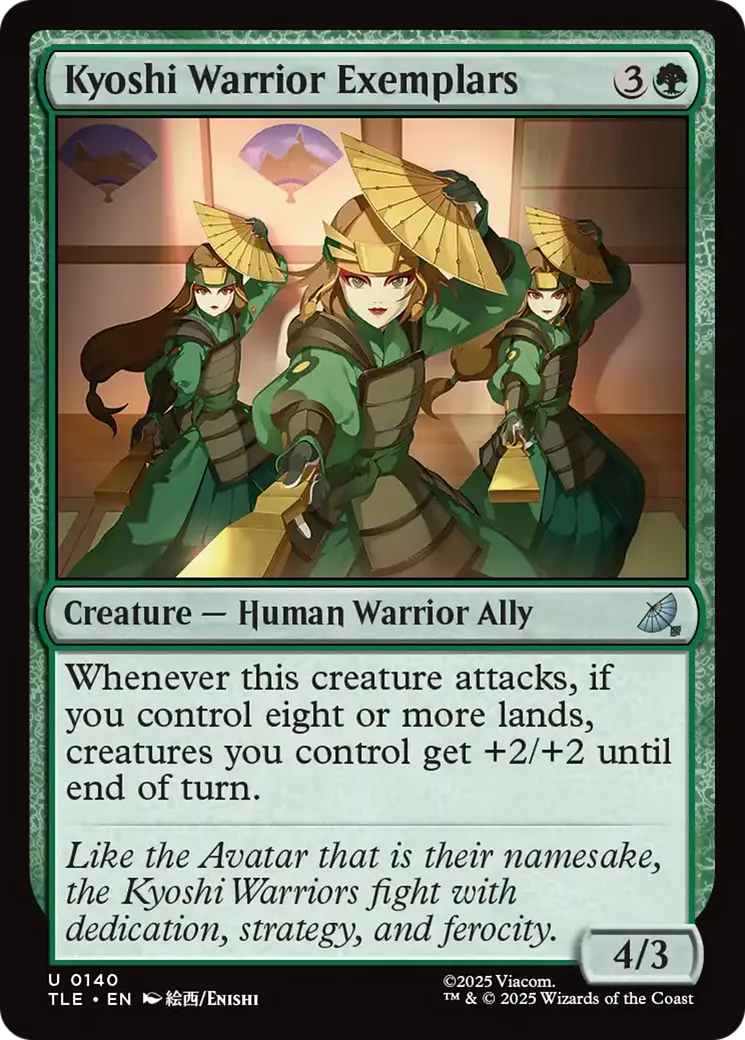 Guerrières kyoshi modèles — Avatar: The Last Airbender Eternal — Magic: The Gathering