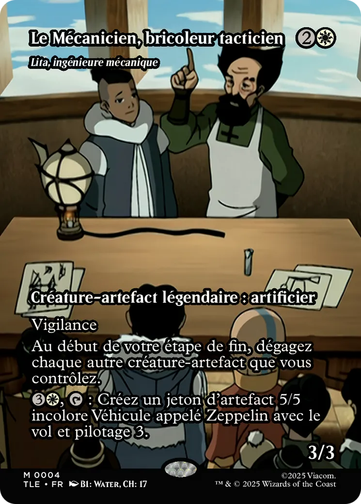 Lita, ingénieure mécanique — Avatar: The Last Airbender Eternal — Magic: The Gathering