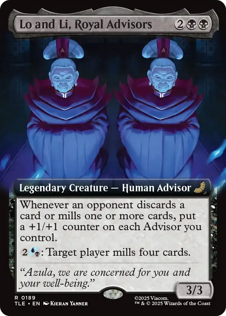 Lo et Li, conseillères royales — Avatar: The Last Airbender Eternal — Magic: The Gathering