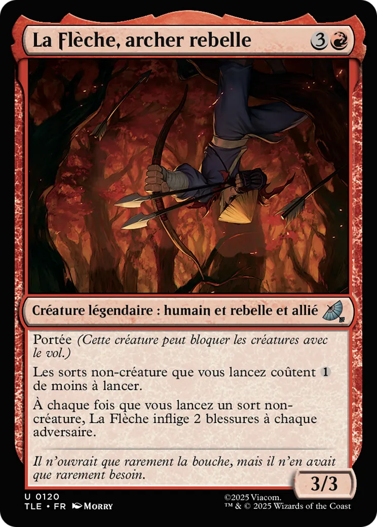 La Flèche, archer rebelle — Avatar: The Last Airbender Eternal — Magic: The Gathering