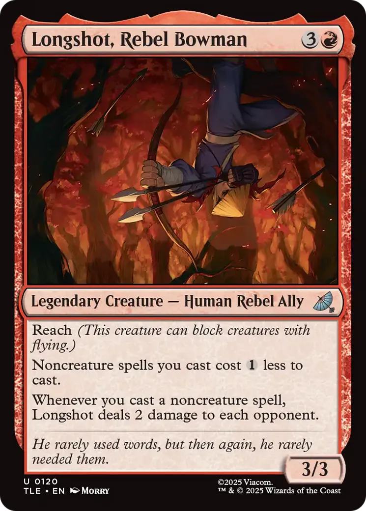 Longshot, Rebel Bowman — Avatar: The Last Airbender Eternal — Magic: The Gathering