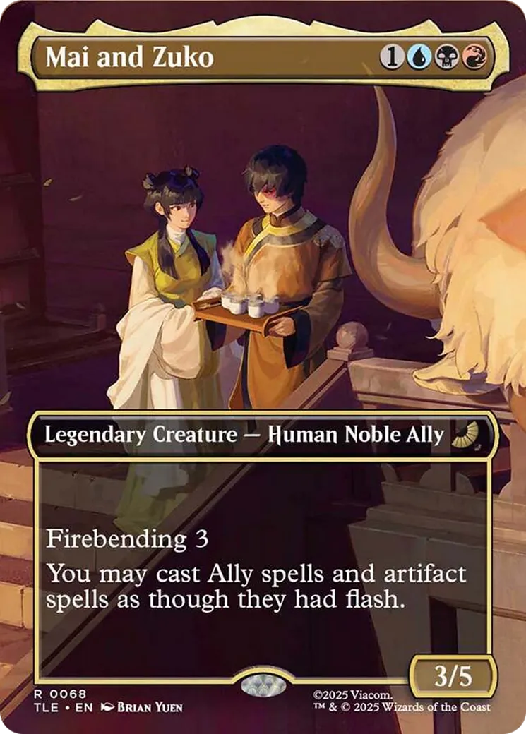 Mai and Zuko — Avatar: The Last Airbender Eternal — Magic: The Gathering