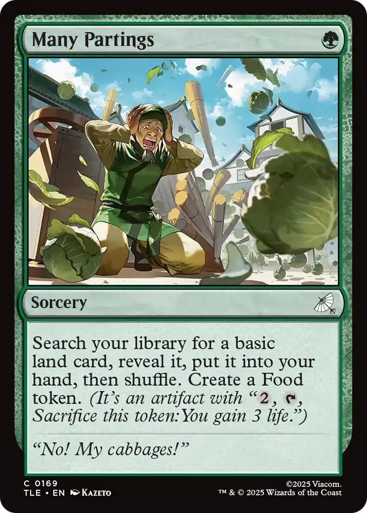 Many Partings — Avatar: The Last Airbender Eternal — Magic: The Gathering