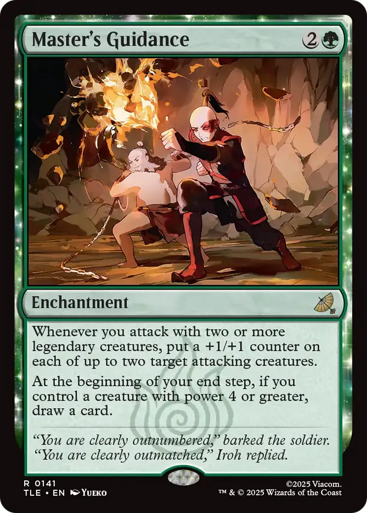 Master's Guidance — Avatar: The Last Airbender Eternal — Magic: The Gathering