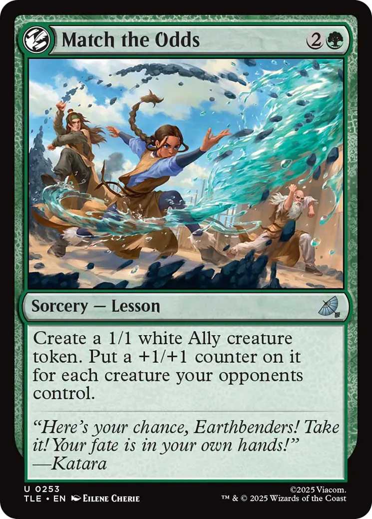 Match the Odds — Avatar: The Last Airbender Eternal — Magic: The Gathering