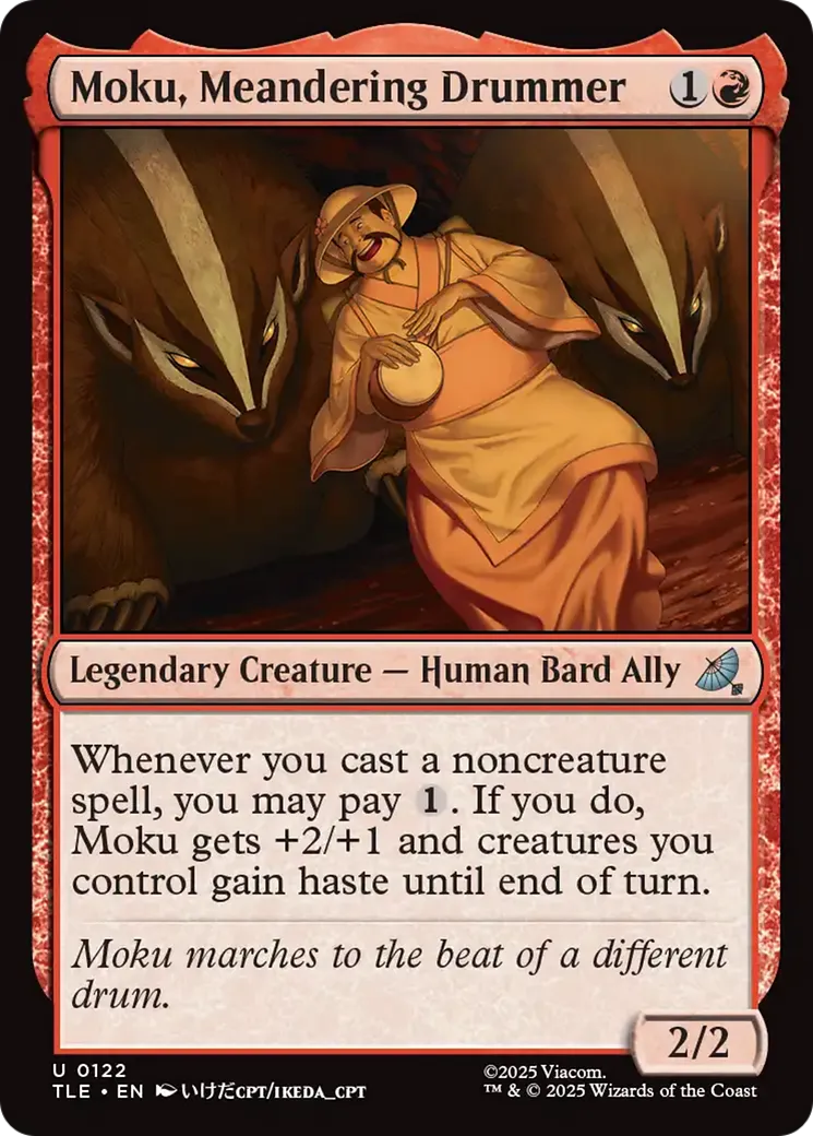 Moku, tambour errant — Avatar: The Last Airbender Eternal — Magic: The Gathering