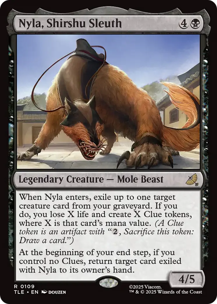 Nyla, Shirshu Sleuth — Avatar: The Last Airbender Eternal — Magic: The Gathering