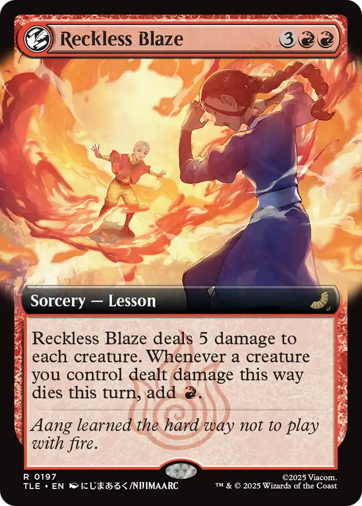 Brasier téméraire — Avatar: The Last Airbender Eternal — Magic: The Gathering