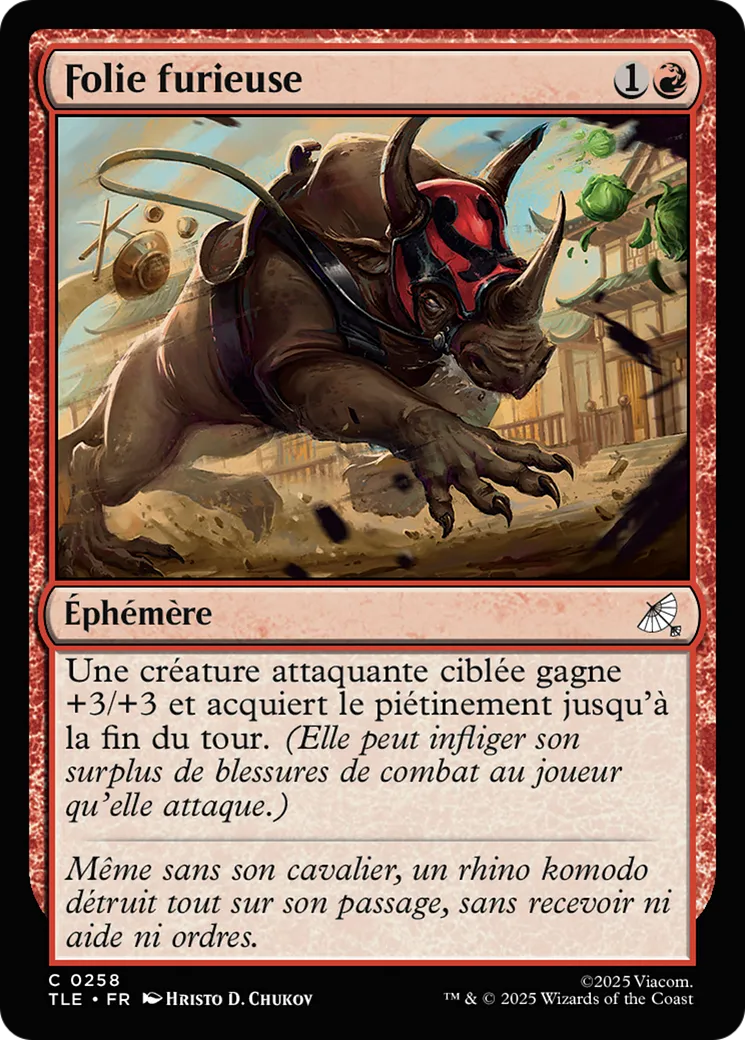 Folie furieuse — Avatar: The Last Airbender Eternal — Magic: The Gathering