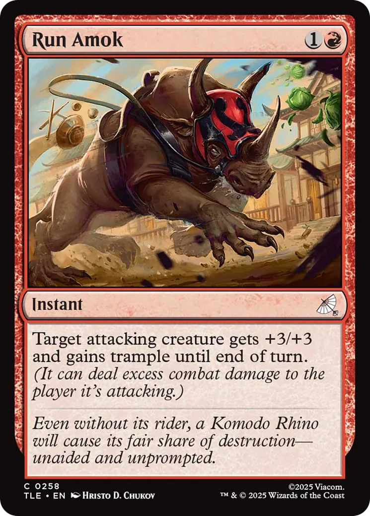 Run Amok — Avatar: The Last Airbender Eternal — Magic: The Gathering
