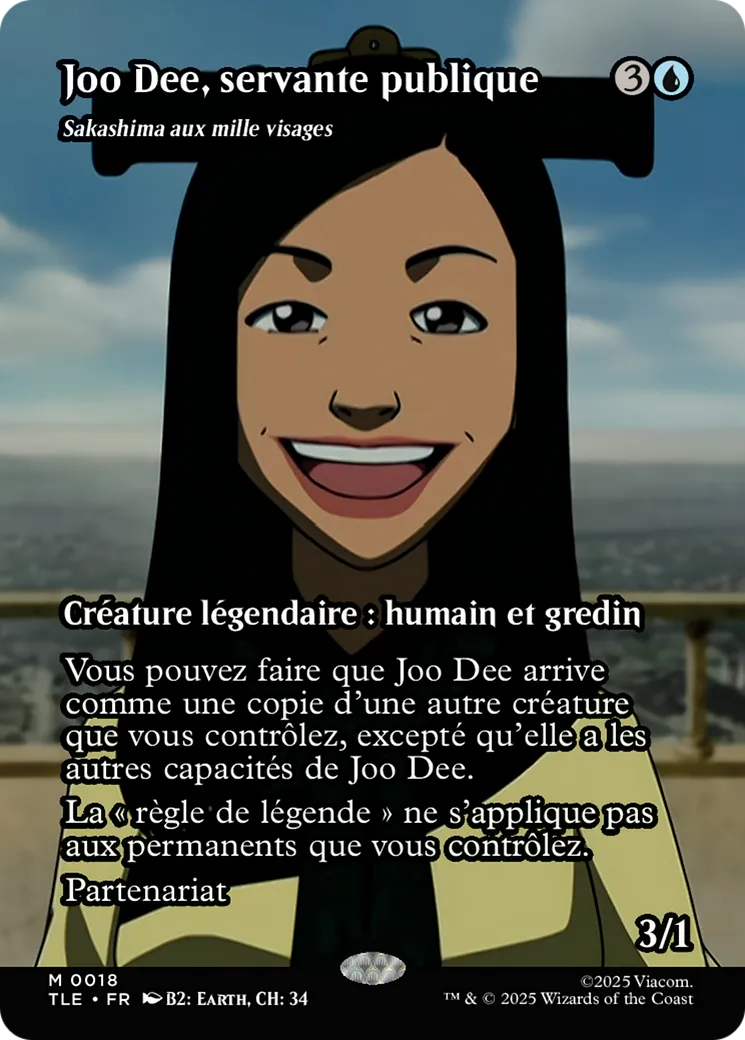 Sakashima aux mille visages — Avatar: The Last Airbender Eternal — Magic: The Gathering