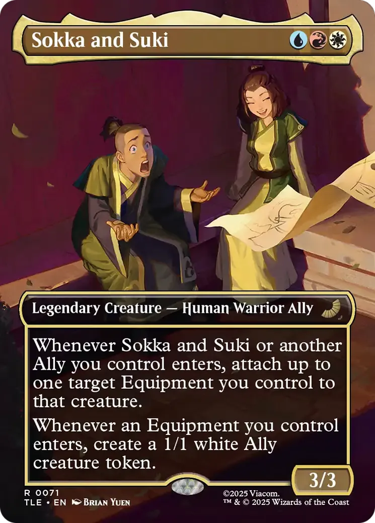 Sokka and Suki — Avatar: The Last Airbender Eternal — Magic: The Gathering