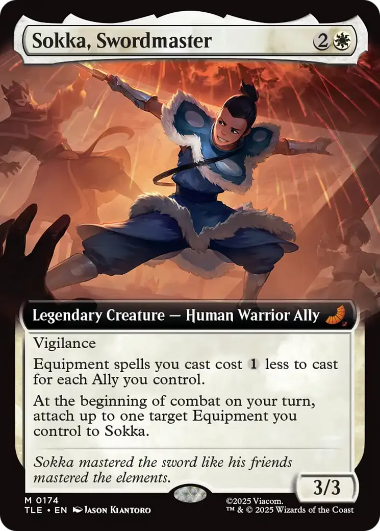 Sokka, Swordmaster — Avatar: The Last Airbender Eternal — Magic: The Gathering