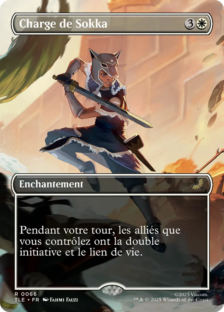 Charge de Sokka — Avatar: The Last Airbender Eternal — Magic: The Gathering