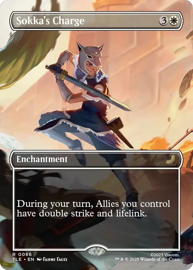 Charge de Sokka — Avatar: The Last Airbender Eternal — Magic: The Gathering