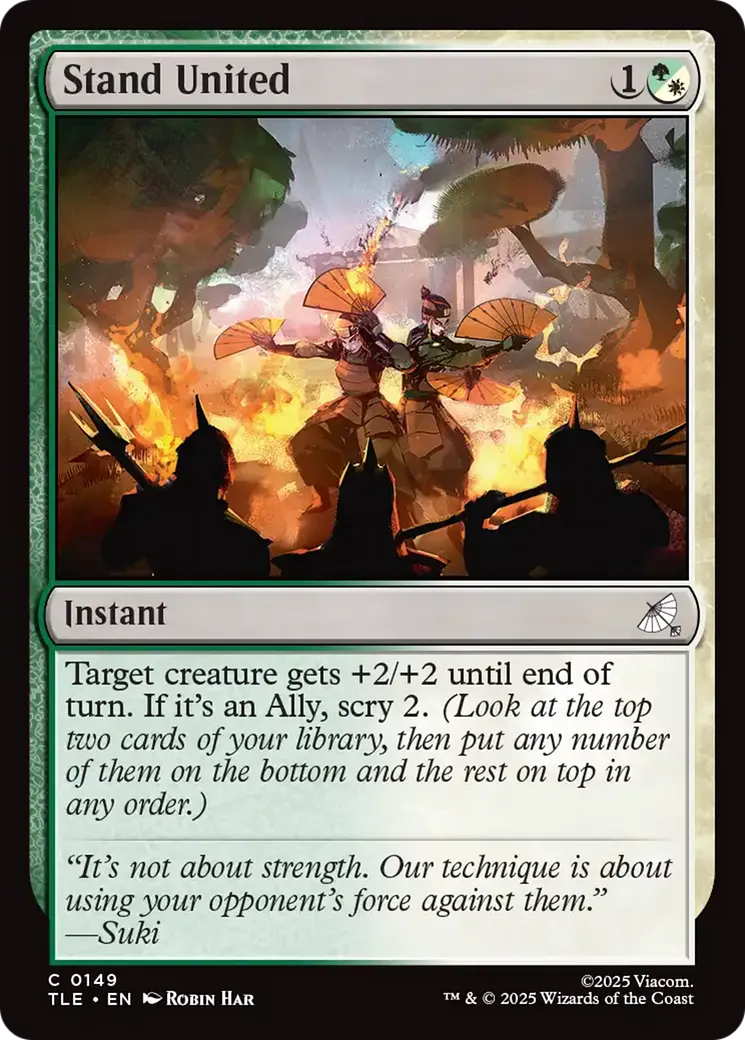 Stand United — Avatar: The Last Airbender Eternal — Magic: The Gathering
