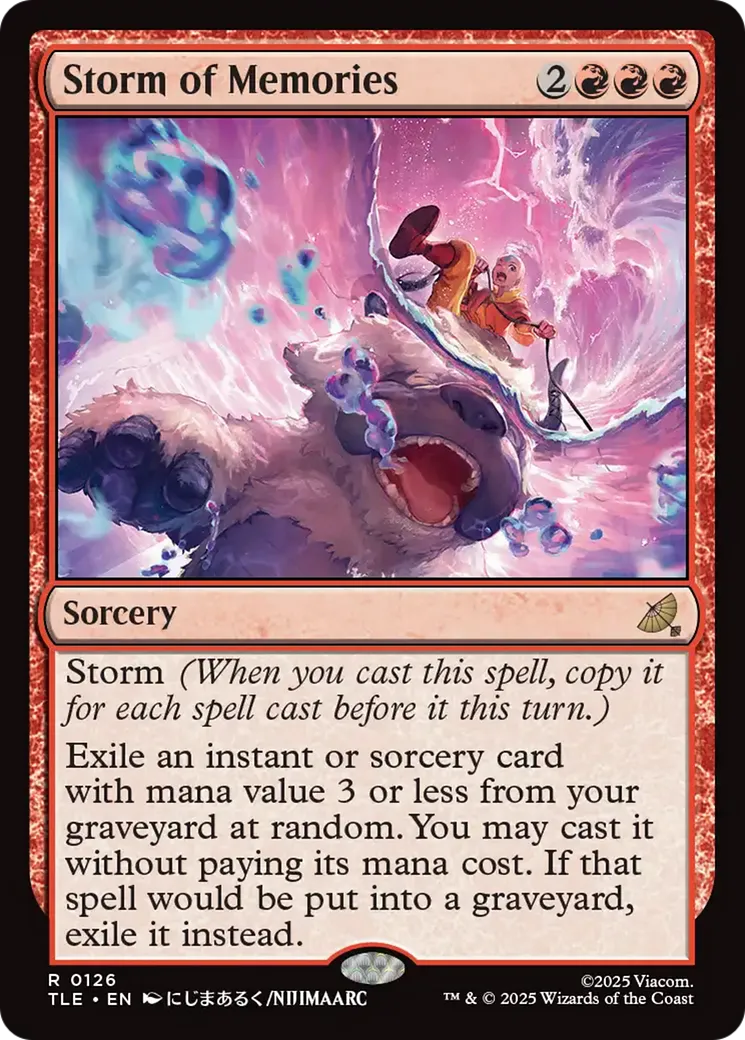 Tempête de souvenirs — Avatar: The Last Airbender Eternal — Magic: The Gathering
