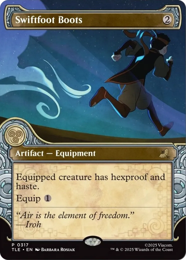 Swiftfoot Boots — Avatar: The Last Airbender Eternal — Magic: The Gathering