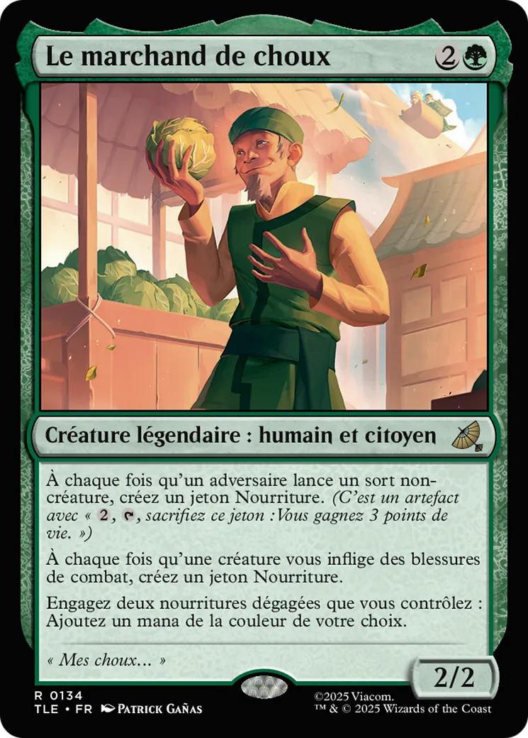 Le marchand de choux — Avatar: The Last Airbender Eternal — Magic: The Gathering