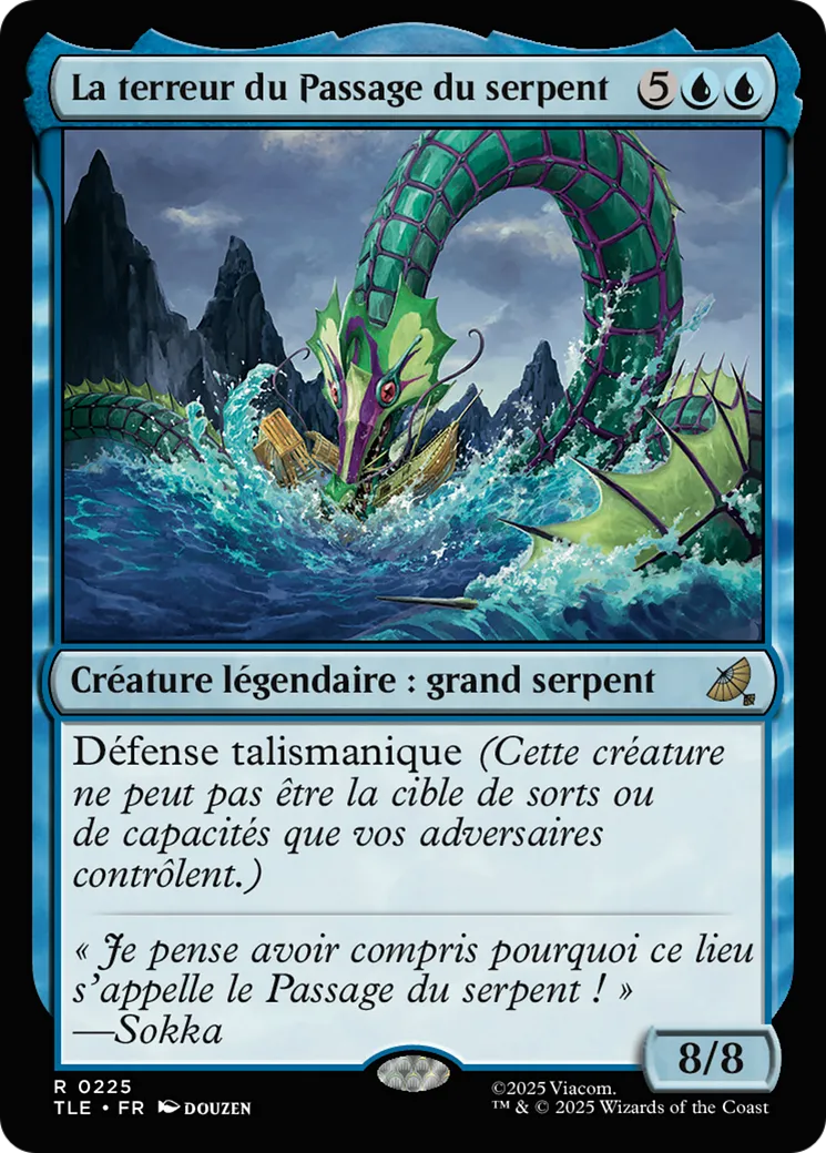 La terreur du Passage du serpent — Avatar: The Last Airbender Eternal — Magic: The Gathering