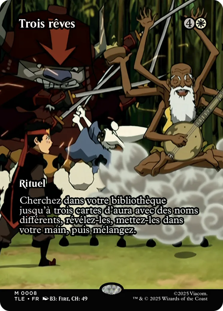 Trois rêves — Avatar: The Last Airbender Eternal — Magic: The Gathering