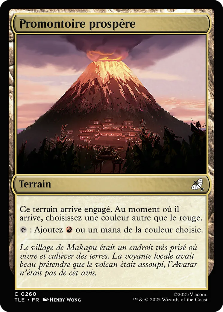 Promontoire prospère — Avatar: The Last Airbender Eternal — Magic: The Gathering