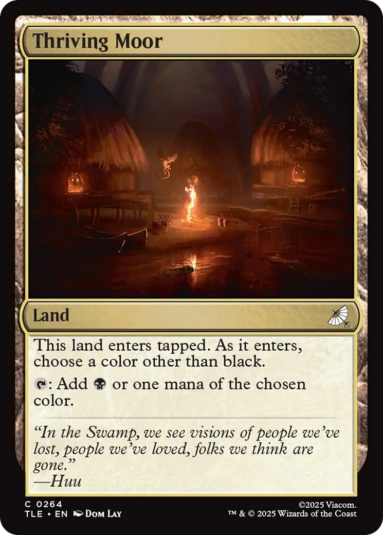 Thriving Moor — Avatar: The Last Airbender Eternal — Magic: The Gathering