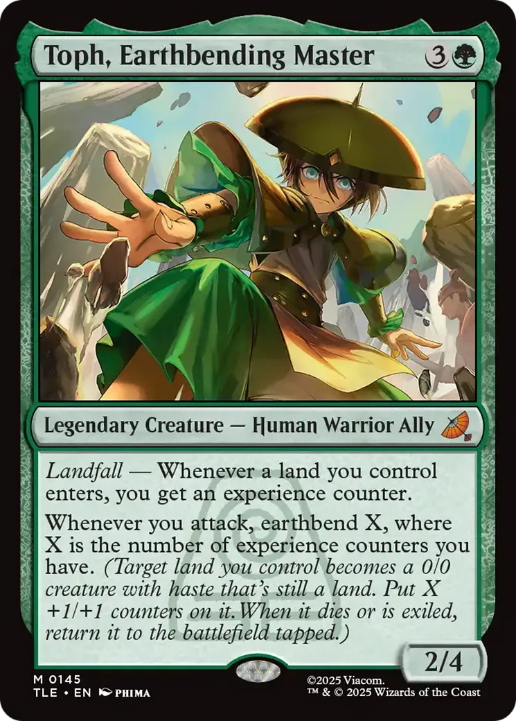 Toph, maître de la Terre — Avatar: The Last Airbender Eternal — Magic: The Gathering