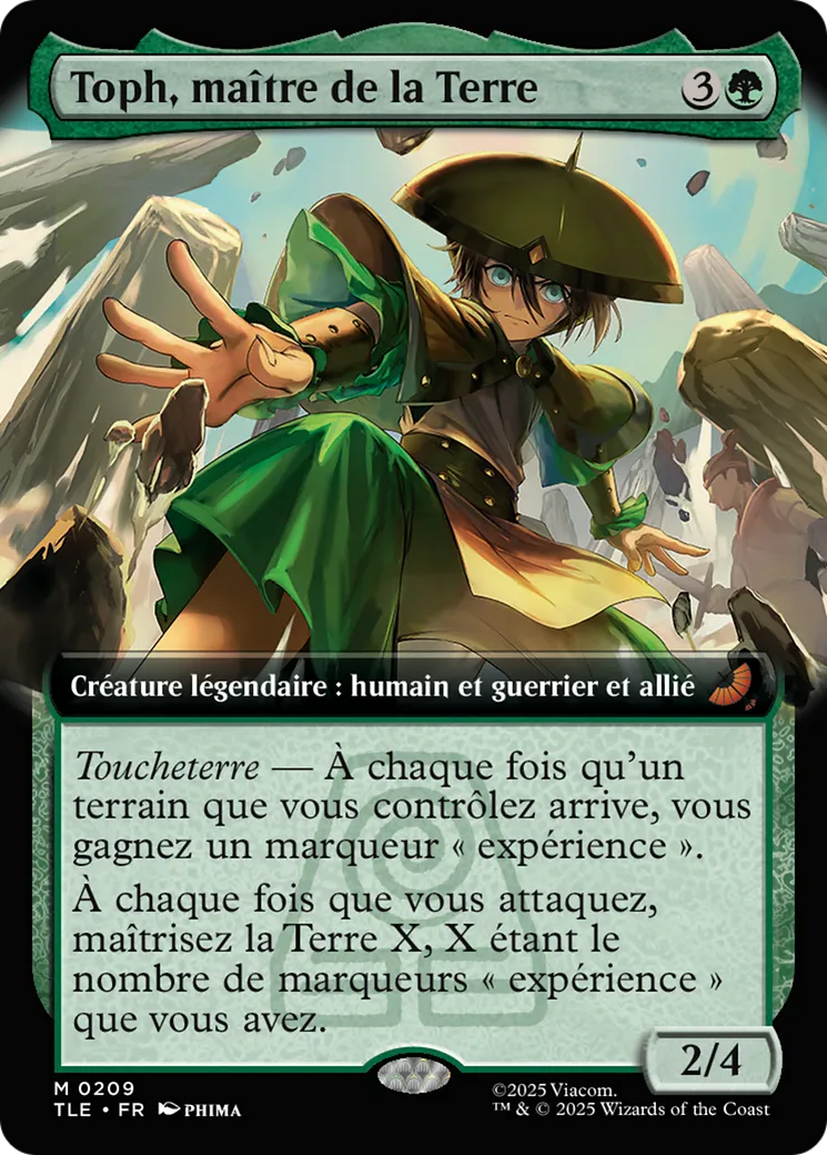 Toph, maître de la Terre — Avatar: The Last Airbender Eternal — Magic: The Gathering