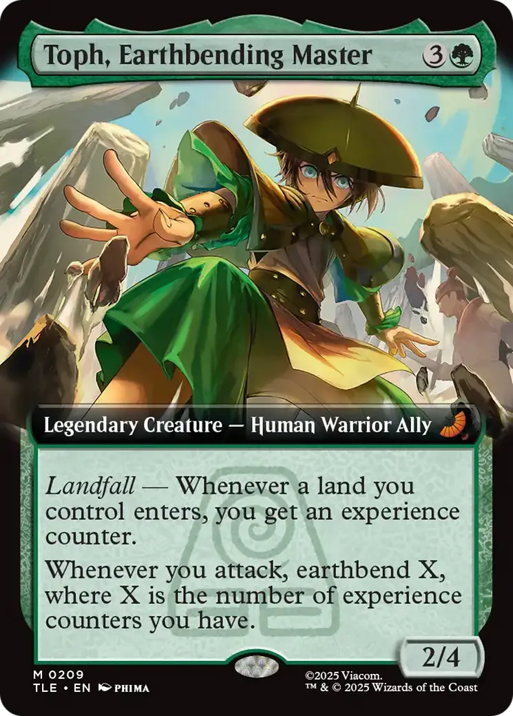 Toph, Earthbending Master — Avatar: The Last Airbender Eternal — Magic: The Gathering