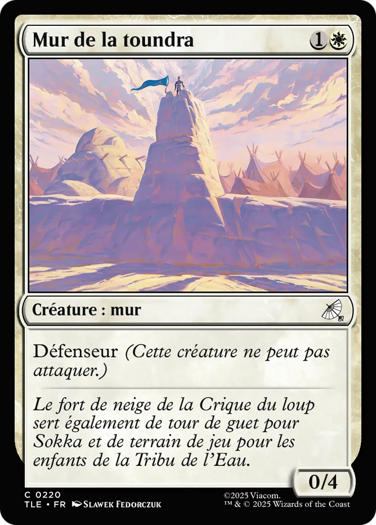 Mur de la toundra — Avatar: The Last Airbender Eternal — Magic: The Gathering