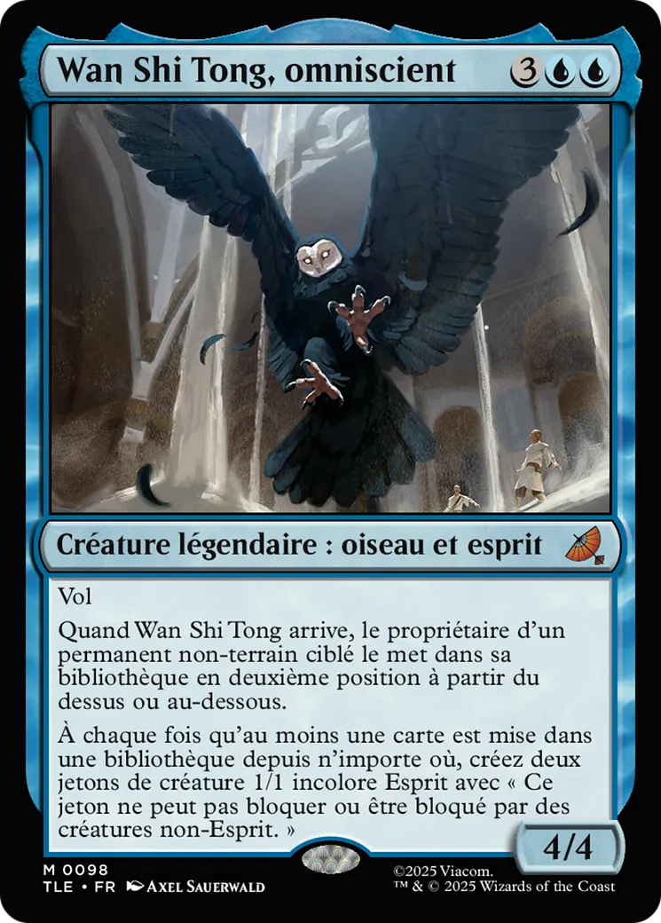 Wan Shi Tong, omniscient from Avatar: The Last Airbender Eternal - Magic: The Gathering