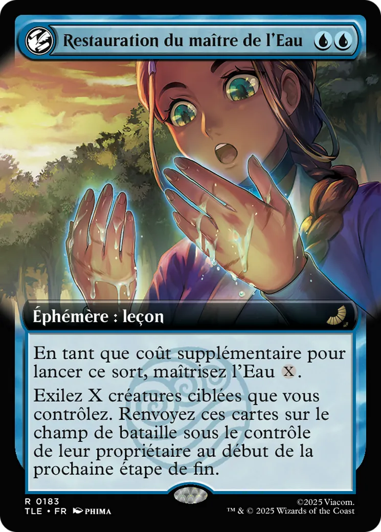 Restauration du maître de l'Eau — Avatar: The Last Airbender Eternal — Magic: The Gathering